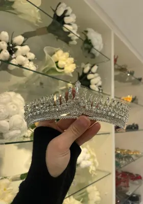 zirkon taşlı şık